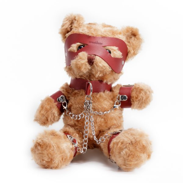 URSO DE PELÚCIA BONDAGE CRUSHITO VERMELHO 31CM CRUSHIOUS - Image 7