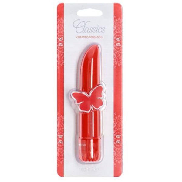 VIBRADOR CLASSICS VERMELHO PEQUENO - Image 2