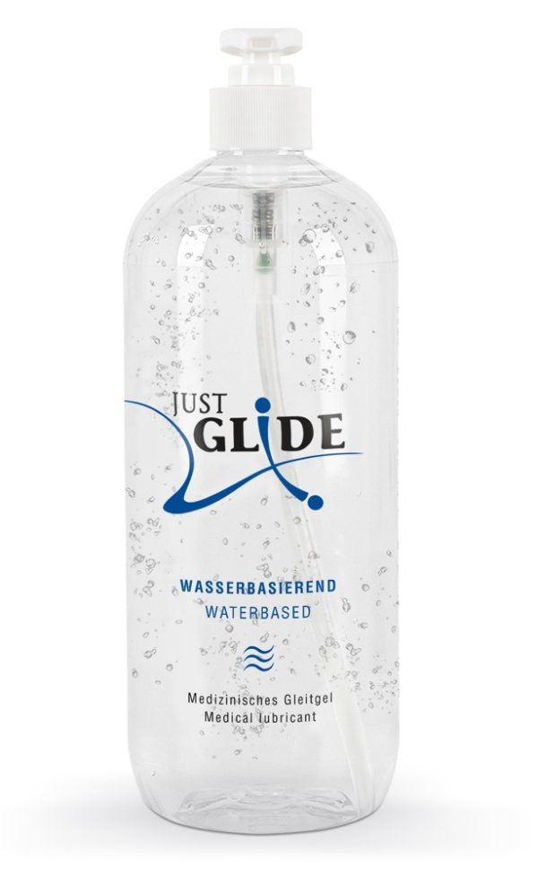 LUBRIFICANTE À BASE DE ÁGUA JUST GLIDE 1000ML - Image 4