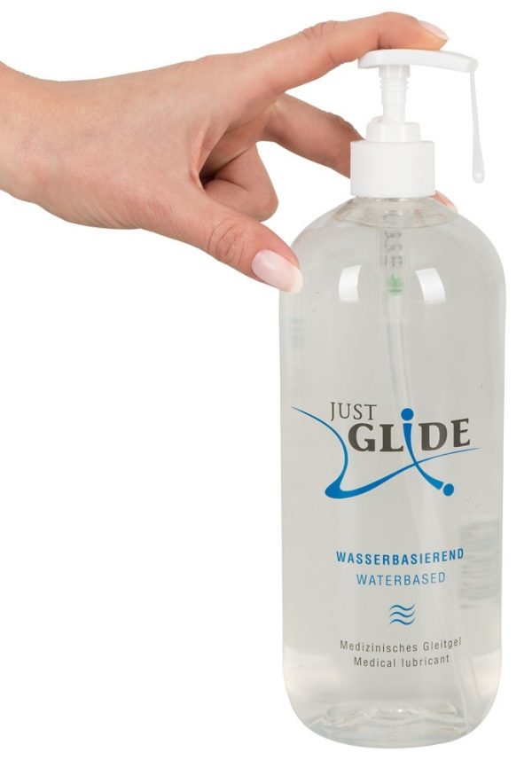 LUBRIFICANTE À BASE DE ÁGUA JUST GLIDE 1000ML - Image 3