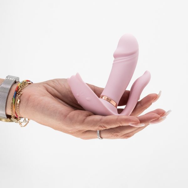 ESTIMULADOR COM CONTROLO REMOTO FRITZ CRUSHIOUS ROSA PASTEL - Image 8