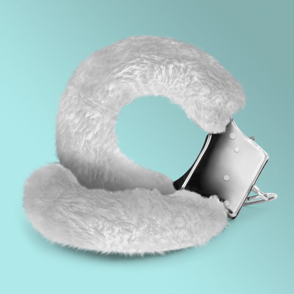 ALGEMAS DE PELUCHE LOVE CUFFS CRUSHIOUS BRANCAS - Image 4