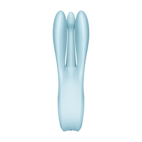 VIBRADOR THREESOME 1 AZUL SATISFYER - Image 3