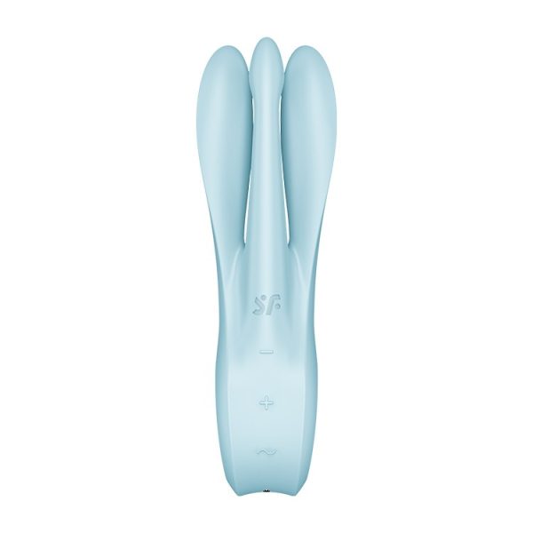 VIBRADOR THREESOME 1 AZUL SATISFYER - Image 5