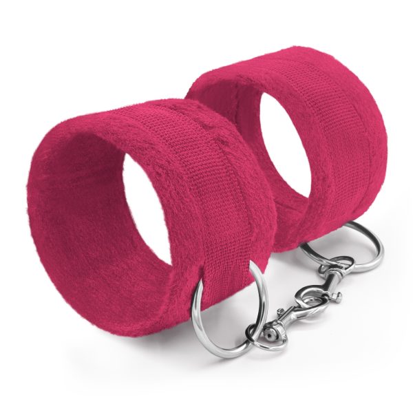 ALGEMAS DE VELCRO TOUGH LOVE COM CORRENTE DE 40CM EXTRA CRUSHIOUS ROSA - Image 2