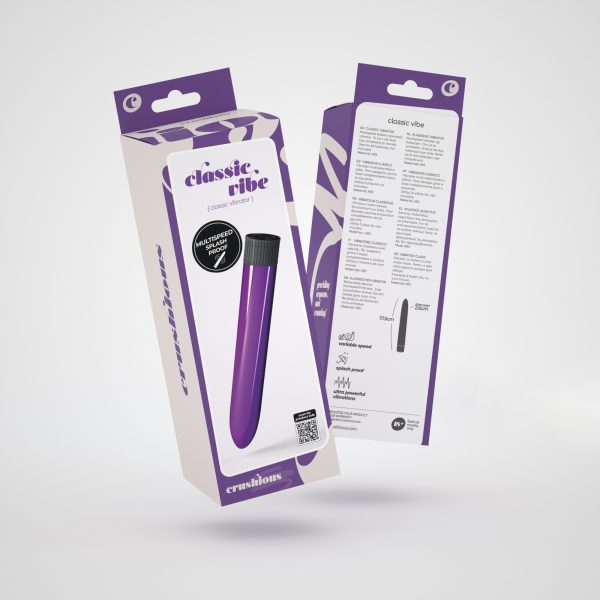 VIBRADOR CLASSIC VIBE CRUSHIOUS ROXO - Image 4