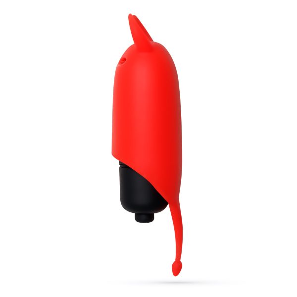 O-PET DIABO COM BALA DE 10 VIBRAÇÕES VERMELHO CRUSHIOUS - Image 3