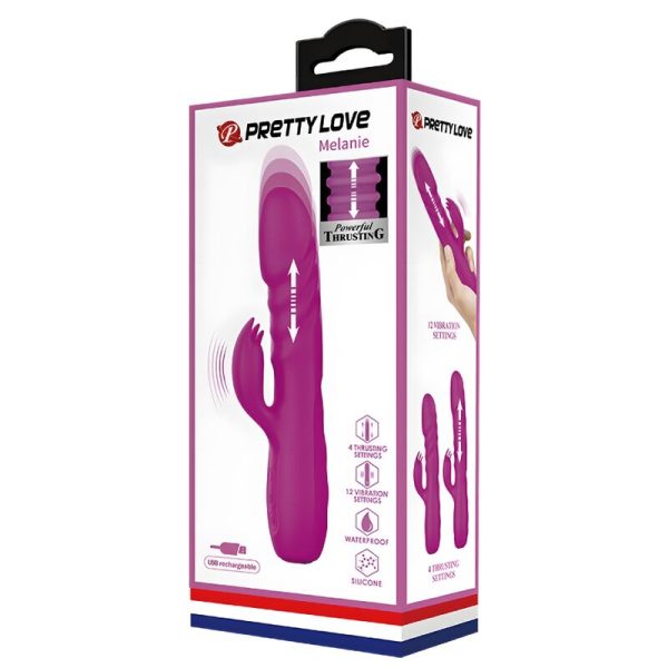 VIBRADOR MELANIE - COELHO RECARREGÁVEL - Image 8