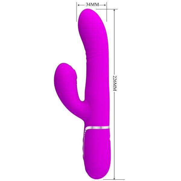 PRETTY LOVE - VIBRADOR MULTIFUNÇÃO G-SPOT FÚCSIA - Image 2
