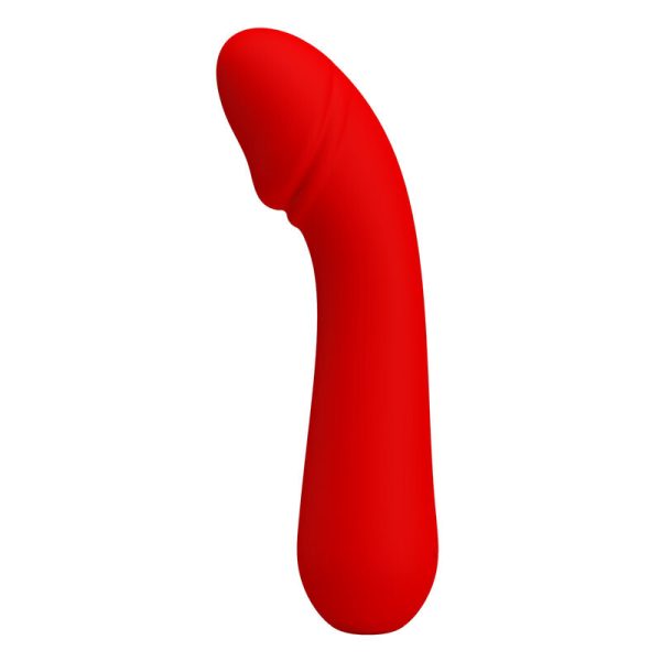 VIBRADOR RECARREGÁVEL CETUS VERMELHO - Image 2