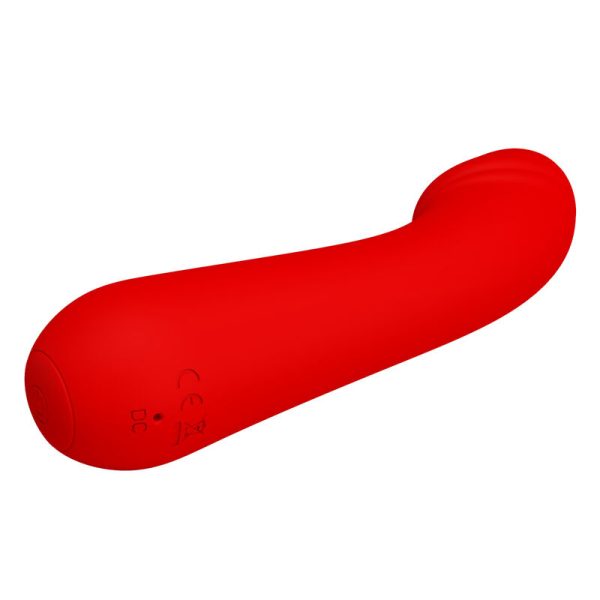 VIBRADOR RECARREGÁVEL CETUS VERMELHO - Image 5