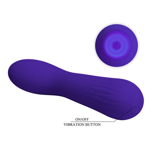 VIBRADOR RECARREGÁVEL FAUN ROXO - Image 6