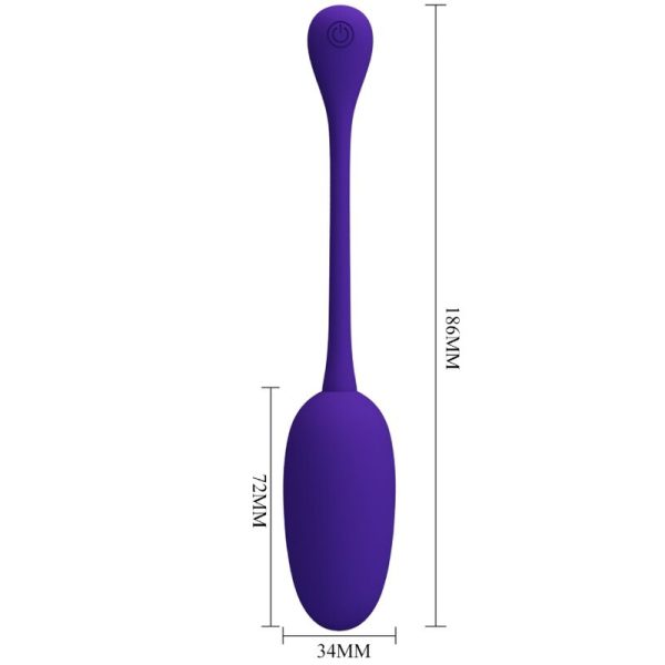 OVO VIBRATÓRIO RECARREGVEL KNUCKER ROXO - Image 6
