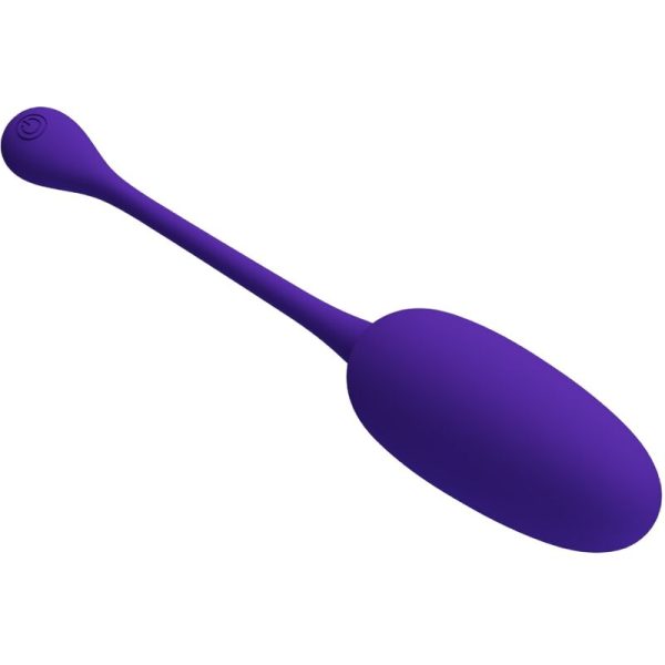OVO VIBRATÓRIO RECARREGVEL KNUCKER ROXO