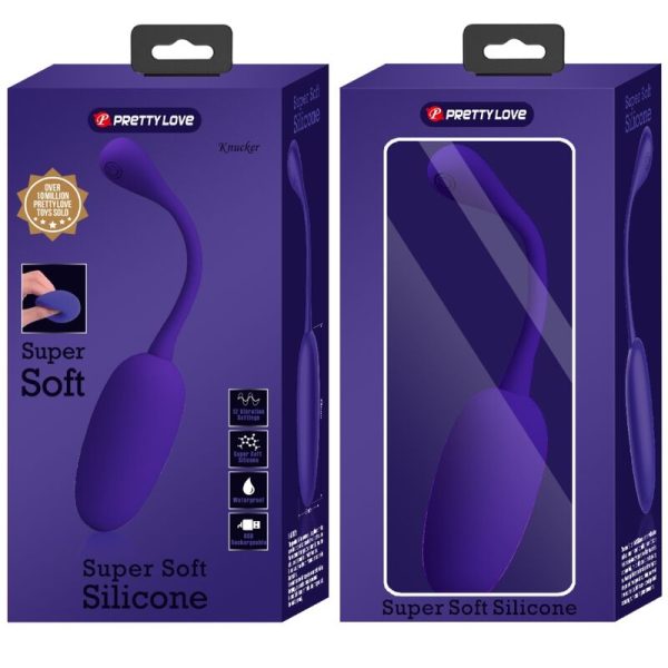 OVO VIBRATÓRIO RECARREGVEL KNUCKER ROXO - Image 9