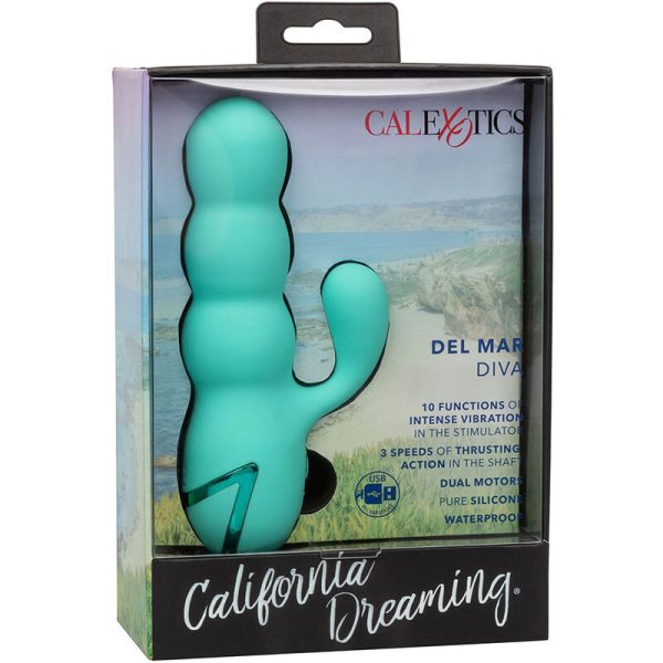 VIBRADOR DEL MAR DIVA RABBIR AQUA GREEN - Image 13