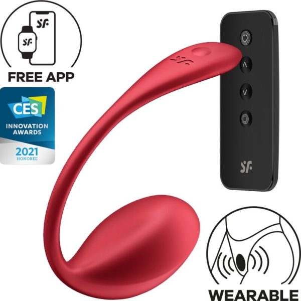 SATISFYER - ESTIMULADOR PÉTALA BRILHANTE COM CONTROLE REMOTO