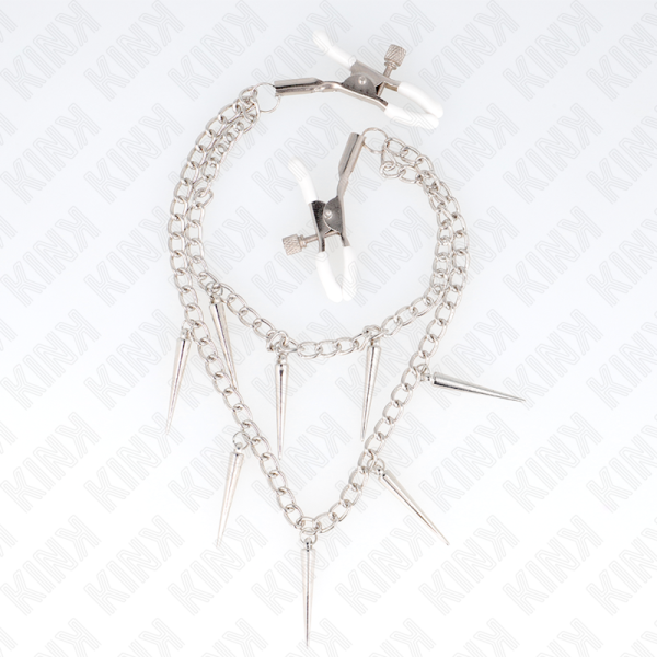 PINÇAS PARA BICOS COM CORRENTES DE PONTOS (30 CM) - Image 2