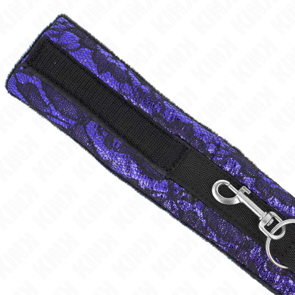 COLAR EM NYLON E RENDA E VELUDO COM TRELA (105 CM + 44 X 5,5 CM) - Image 5