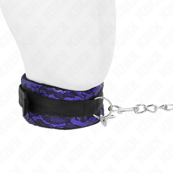 COLAR EM NYLON E RENDA E VELUDO COM TRELA (105 CM + 44 X 5,5 CM) - Image 4