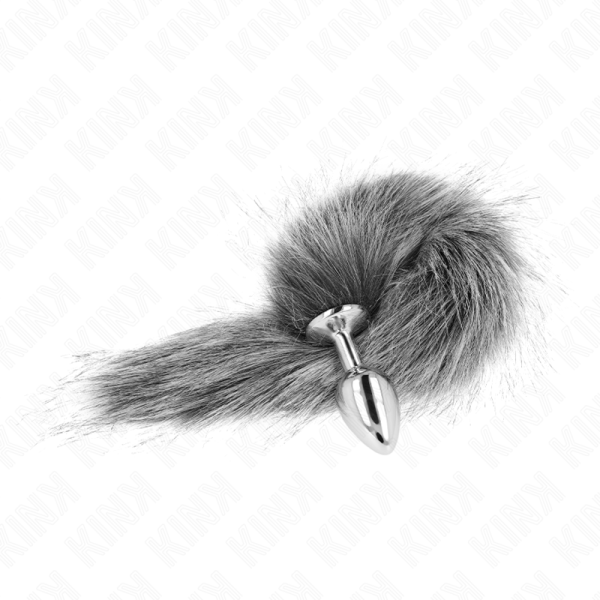 PLUG ANAL (7 X 3 CM) COM CAUDA SINTÉTICA (40 CM) - Image 2