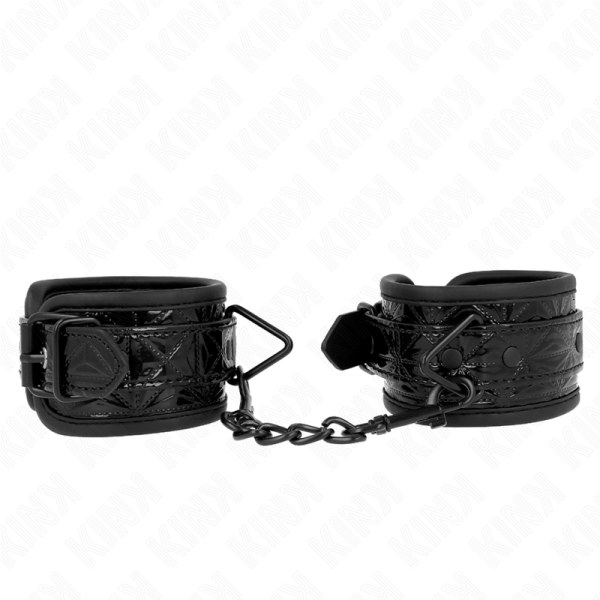 ALGEMAS EM PADRÃO DIAMANTE PRETO AJUSTÁVEIS