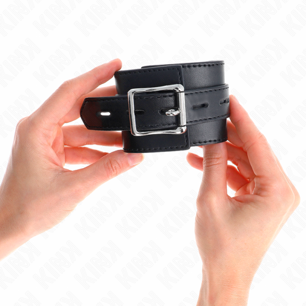 ALGEMAS COM CINTO PRETO AJUSTÁVEL (17-28 CM X 6 CM) - Image 3