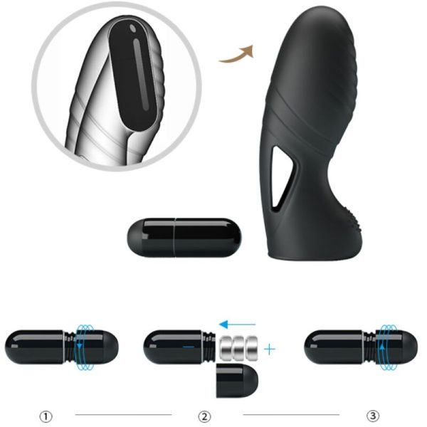 VIBRADOR DE DEDO DE SILICONE ALAN - Image 8