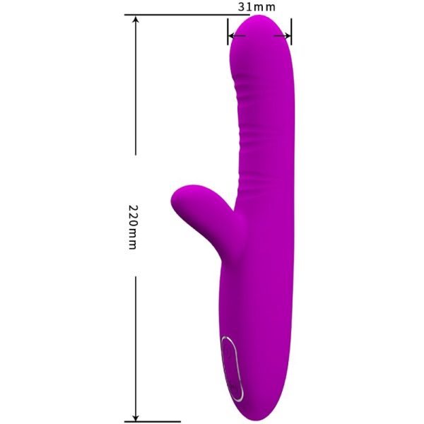 ANGELIQUE VIBRADOR + ESTIMULADOR DE CLITÓRIS - Image 3