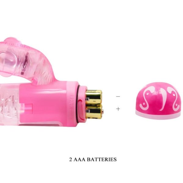 BAILE VIBRADOR MULTIVELOCIDAD CON ESTIMULADOR ROSA - Image 6