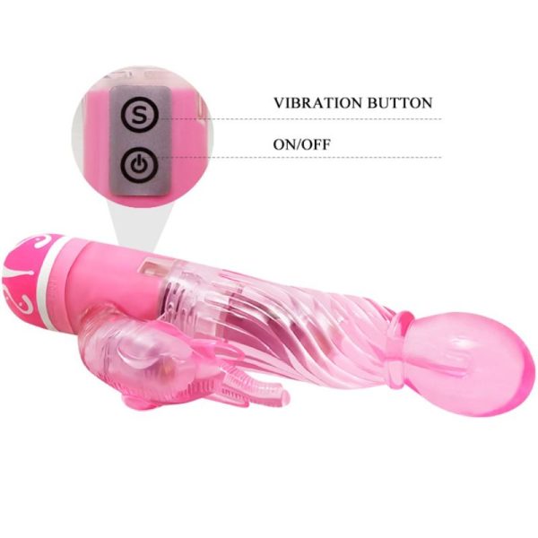 BAILE VIBRADOR MULTIVELOCIDAD CON ESTIMULADOR ROSA - Image 7