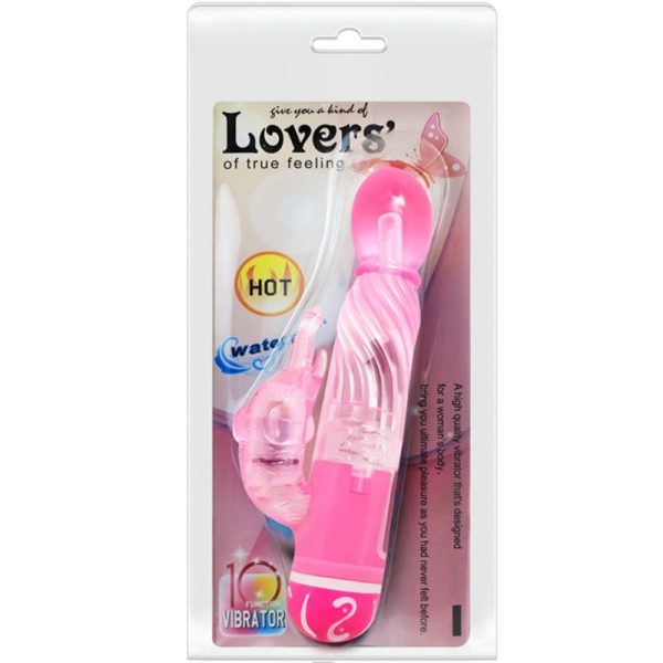 BAILE VIBRADOR MULTIVELOCIDAD CON ESTIMULADOR ROSA - Image 8