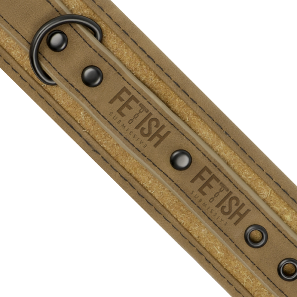 FETISH SUBMISSIVE ORIGEN - PUNHOS DE TORNOZELO DE COURO VEGANO COM FORRO DE NEOPRENE - Image 4